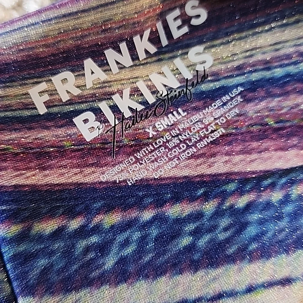 FRANKIES BIKINIS X Hailee Steinfeld Dawson Shimmy Stardust Bottoms XS